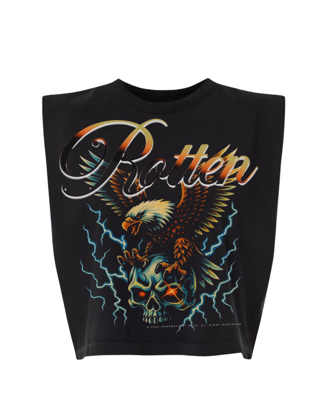 Chrome Talon sleeveless Tee